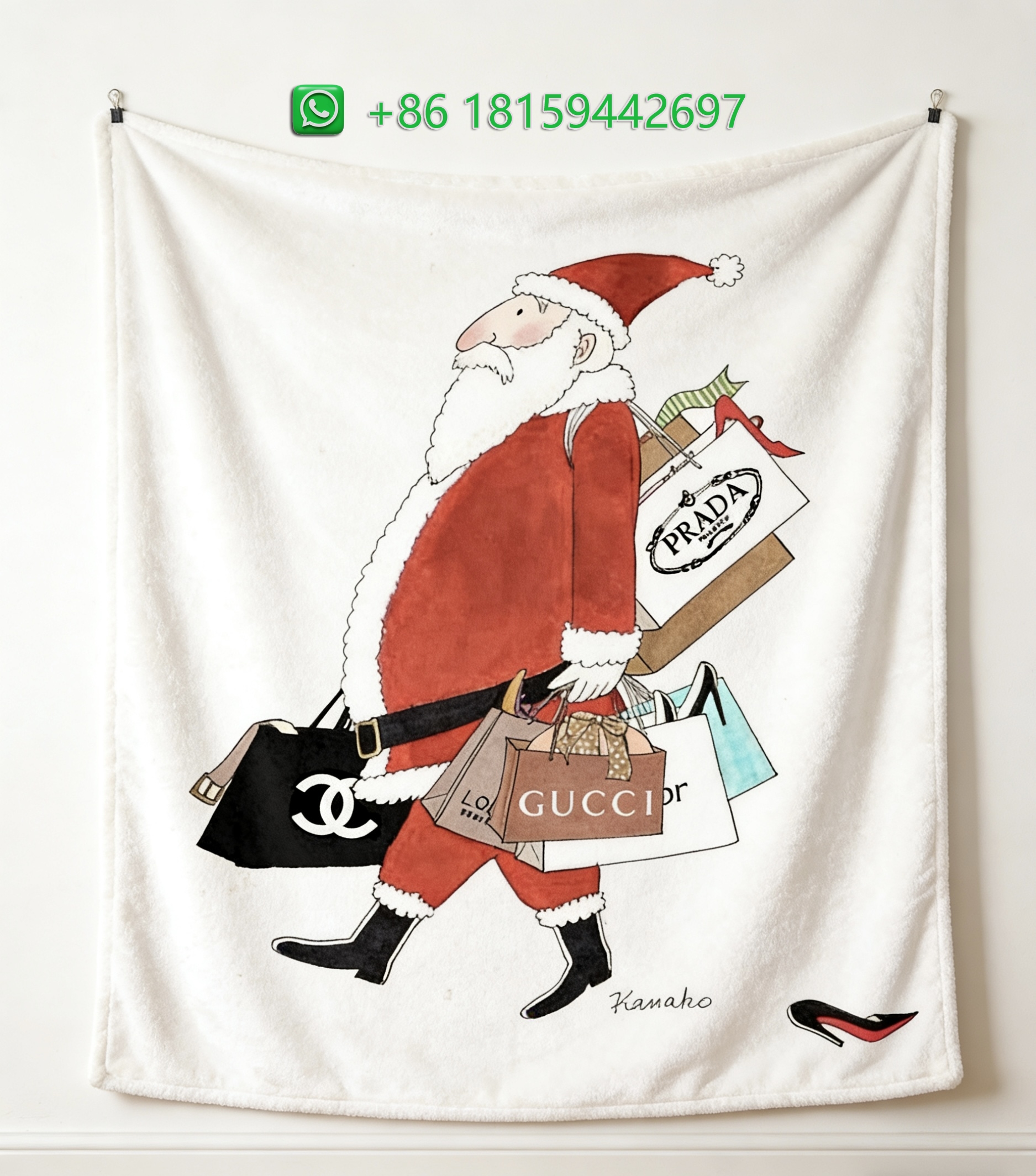 Chanel Throw Blankets